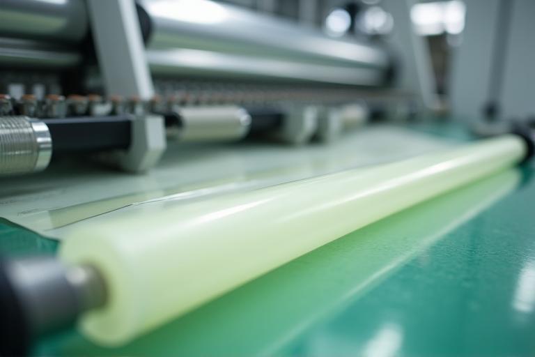 Kompostierbare Folienproduktion